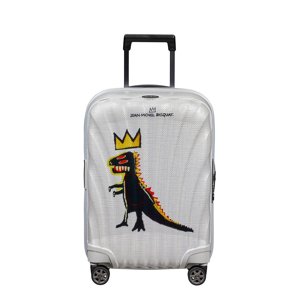 Maleta de cabina C-lite x Basquiat Pez Dispenser